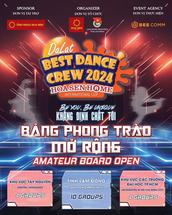 Bang-Phong-trao-Mo-rong-Dalat-Best-Dance-Crew-2024-Hoa-Sen-Home-International-Cup-Banner - 3