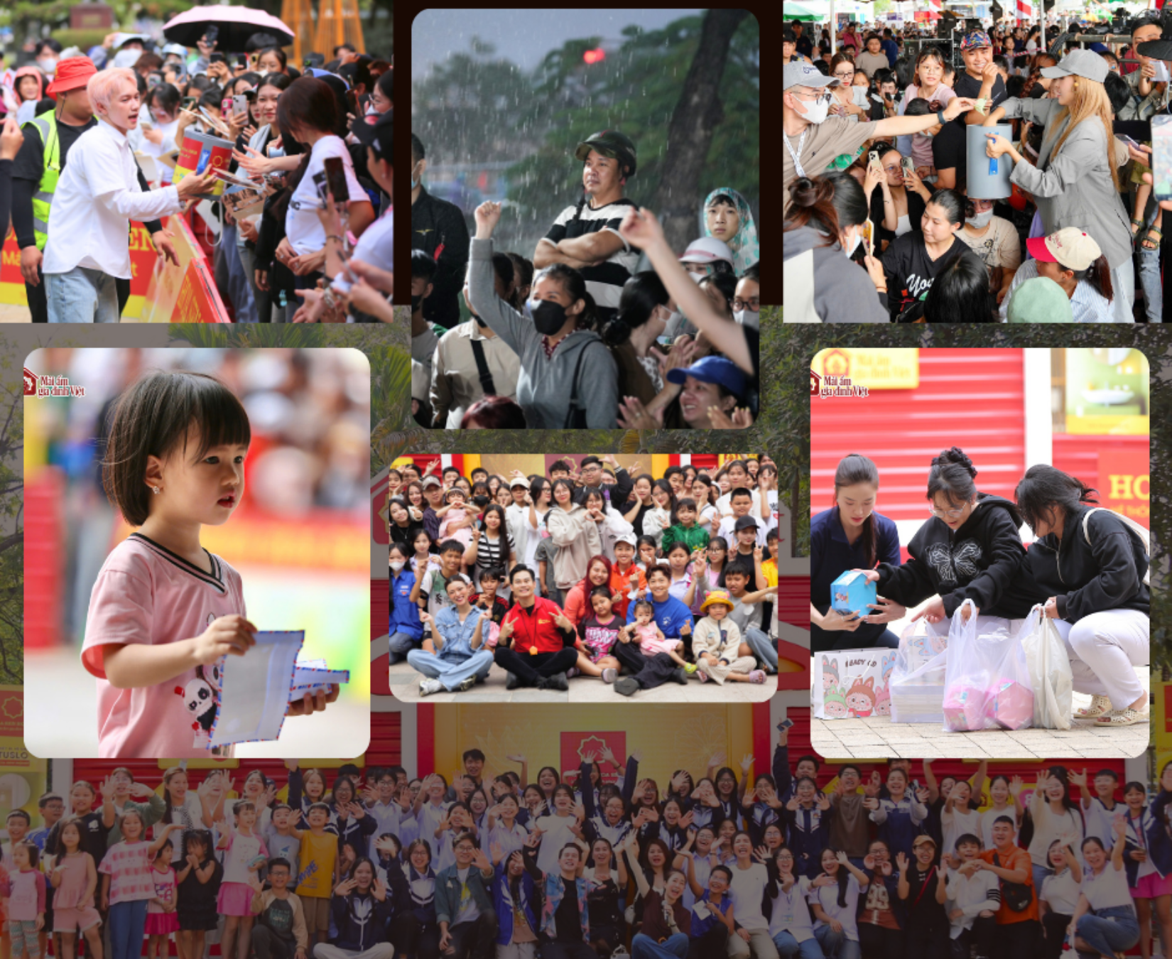 Những khoảnh khắc đầy ý nghĩa của “chuyến xe” Mái ấm gia đình Việt đi qua các tỉnh, thành.