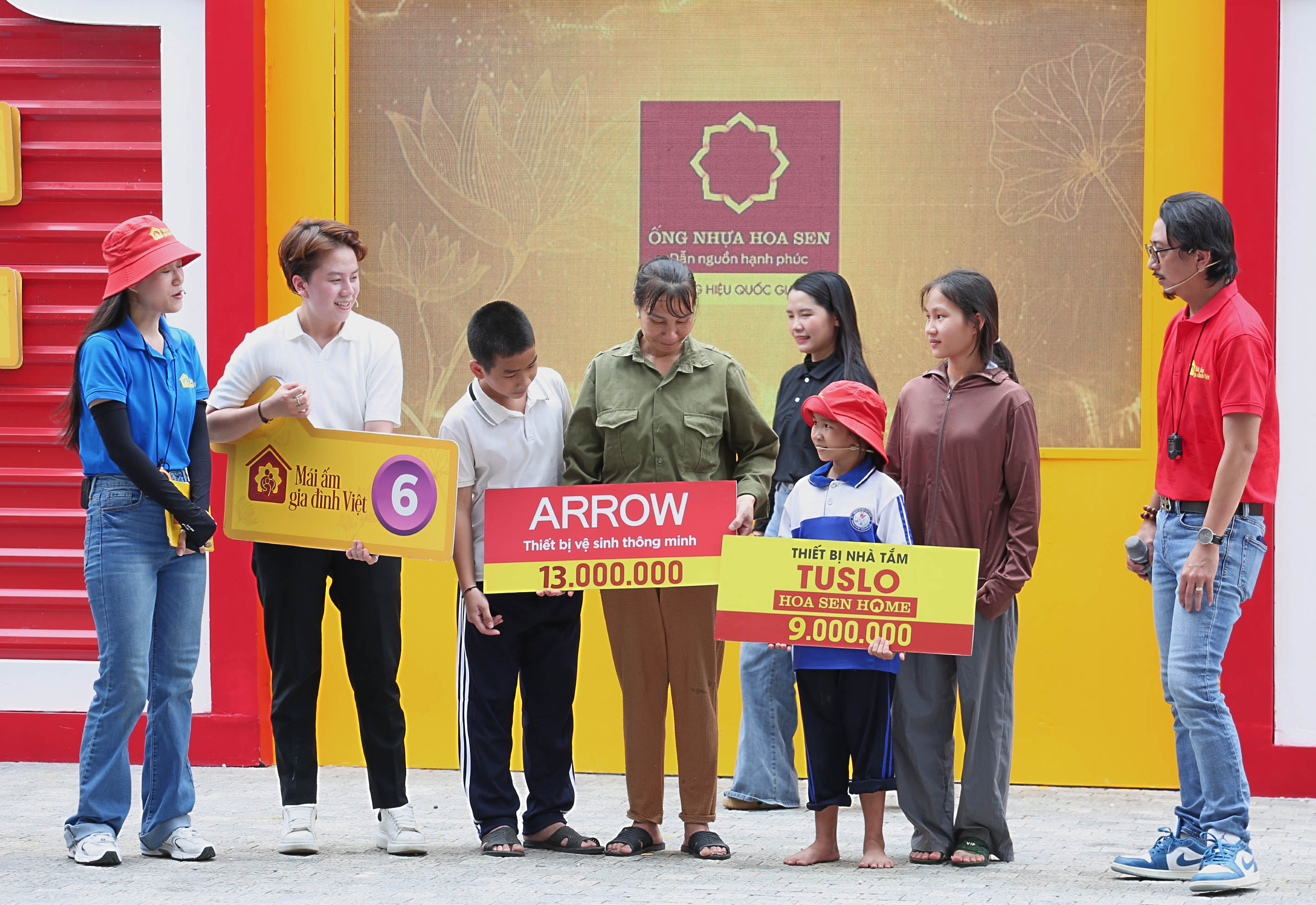 Gia đình em Lương Thị Chi Yên về nhì.