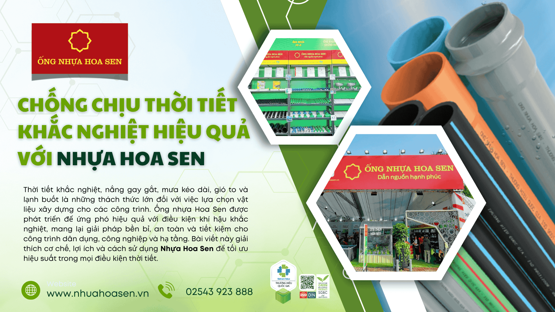 Chống chịu thời tiết khắc nghiệt hiệu quả với Nhựa Hoa Sen