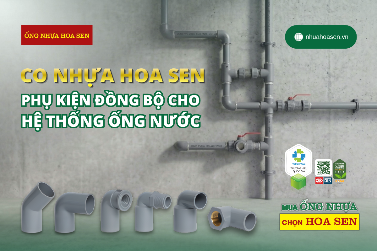 Co Nhựa Hoa Sen - Co Nhựa PVC-U