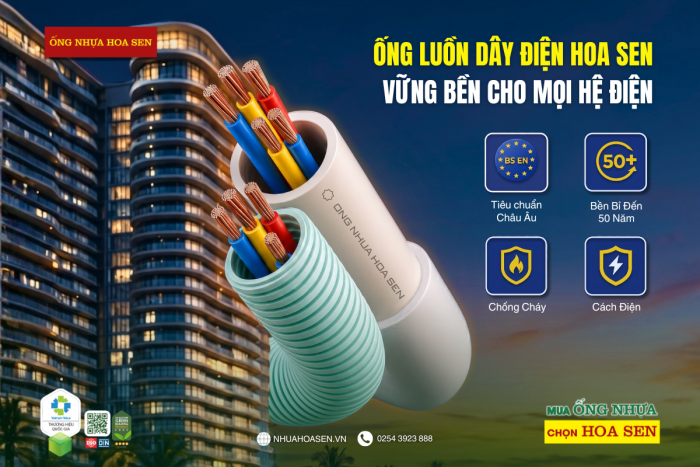 Ống Nhựa Luồn Dây Điện Hoa Sen - Giải Pháp An Toàn Và Bền Vững Cho Mọi Công Trình