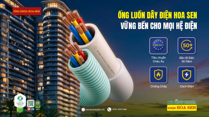 Ống Nhựa Luồn Dây Điện Hoa Sen - Giải Pháp An Toàn Và Bền Vững Cho Mọi Công Trình