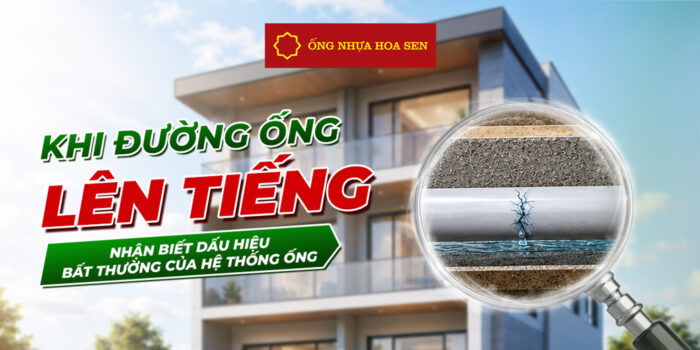 KHI ĐƯỜNG ỐNG LÊN TIẾNG: NHẬN BIẾT DẤU HIỆU ỐNG NƯỚC BỊ RÒ RỈ
